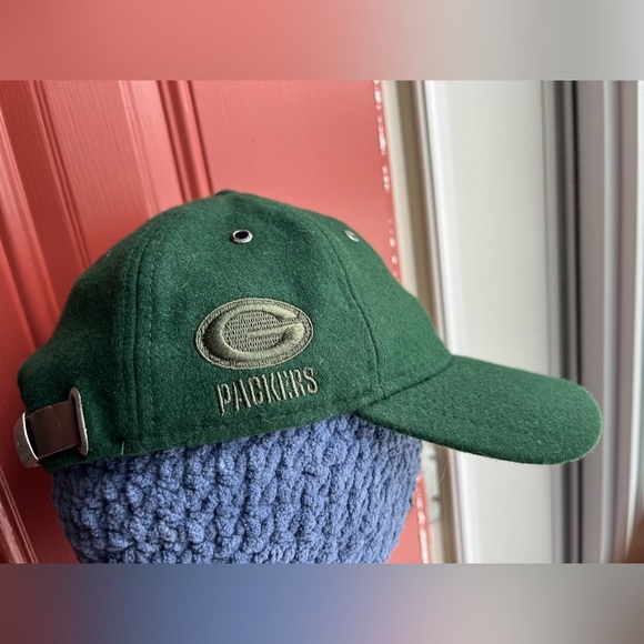 Wool Blend Green Bay Packers NFL New Era 9Twenty Cap | Packers Logo | Green - Picture 15 of 16